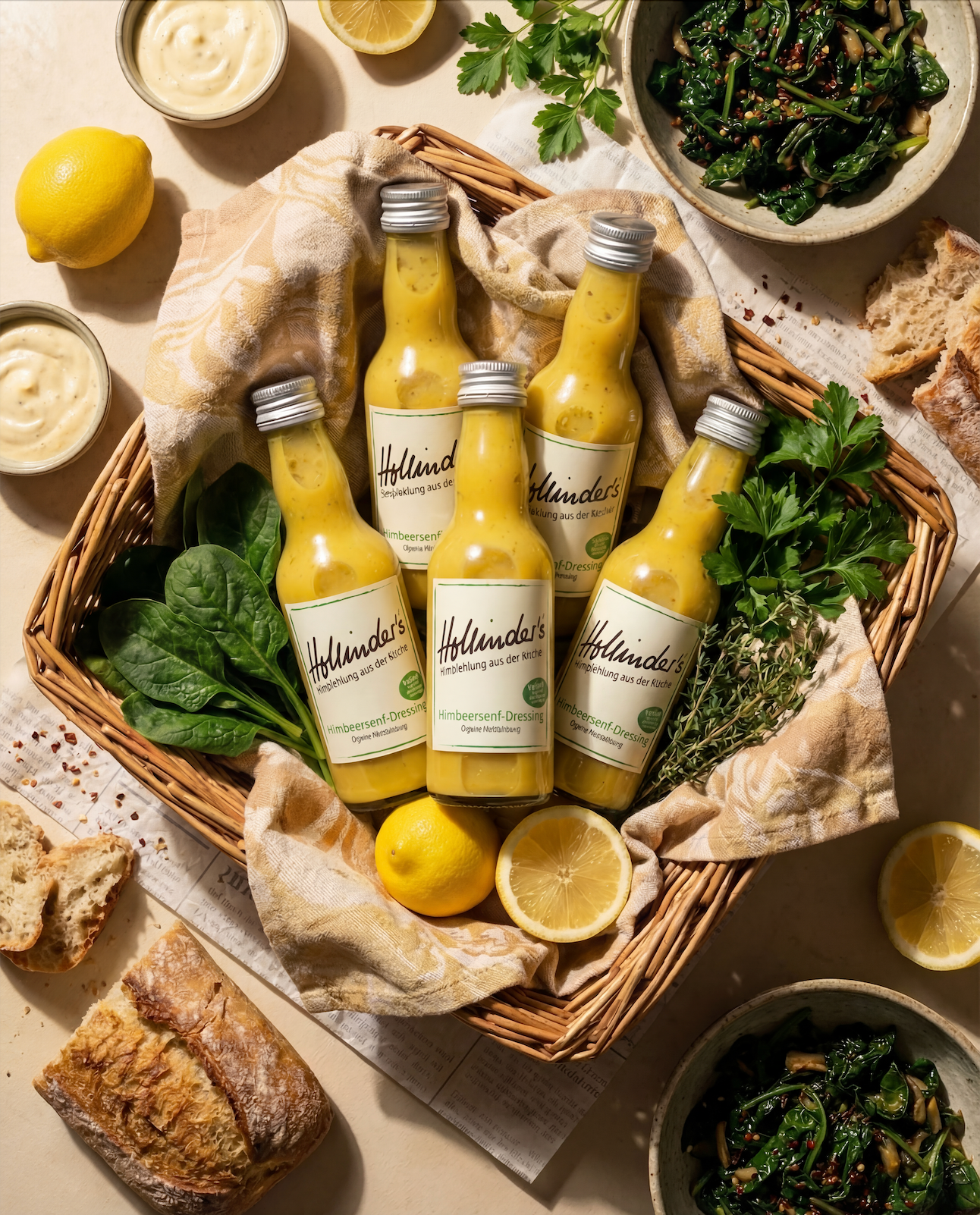 Himbeersenf Dressing 6er Bundle